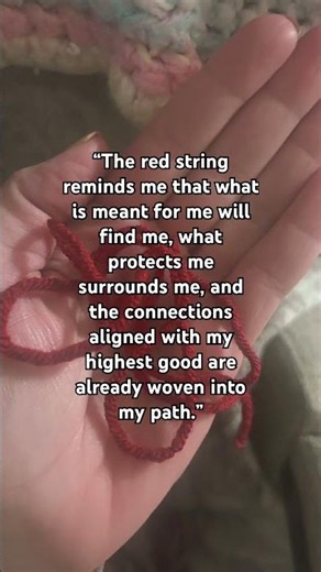 Red string theory #redstring