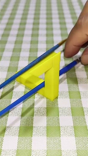 Mark the impossible triangle anytime, anywhere