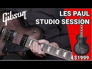 GIBSON LES PAUL STUDIO SESSION - HANDS ON DEMO