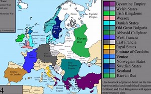 【历史地图】欧洲历史：每年