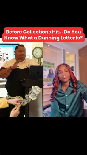 Therese Tsague on Instagram: "⚠️ Before Collections Hit… Do You Know What a Dunning Letter Is? That notice you receive before an account is sent to collections is often called a dunning letter—and ignoring it can lead to added credit challenges. Understanding this letter can help you: ✔️ Recognize important timelines ✔️ Know what questions to ask ✔️ Make more informed credit decisions 📩 If you’re READY to learn more about how we assist with credit education and improvement strategies, DM us “RE