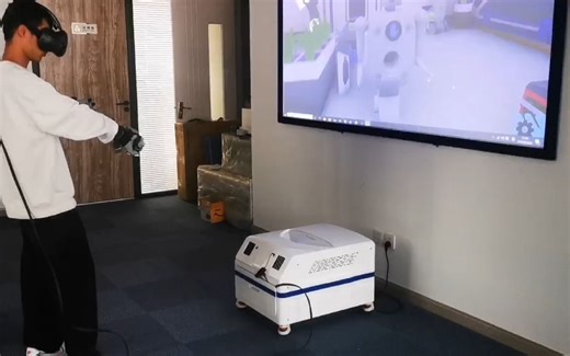 沉浸式力触觉虚拟仿真交互系统