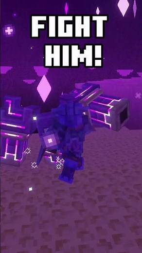 END UPDATE NEW BOSS #Minecraft #bedrock #survival #minecraftaddon #minecraftmemes