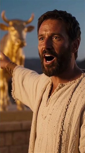 Turn back to the one true God: The Israelites and the golden calf and how Moses reacted.#isrealites