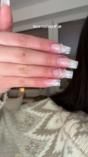 Creative Lace Nail Designs for Stunning Manicures