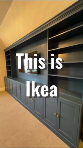 Ikea Hack Built-Ins Transformation for Playroom Storage