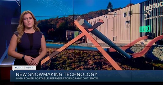 New snow-making technology keeping snow on the slopes longer