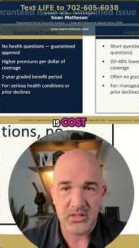 Simplified vs. Guaranteed Issue Life Insurance Explained #shorts