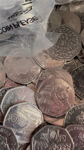 😅 Adding 50Pence Coins To The Pot 😅 #coincollecting #coin #money