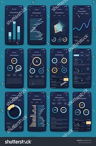 Modern Infographic Vector Elements Business Brochures Stock Vector (Royalty Free) 1688027554 | Shutterstock