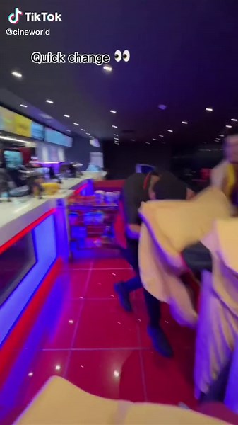 Fastest Pit Stop Ever! BTS at Cineworld