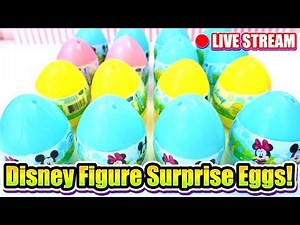 Disney Figures Surprise Eggs Unboxing!