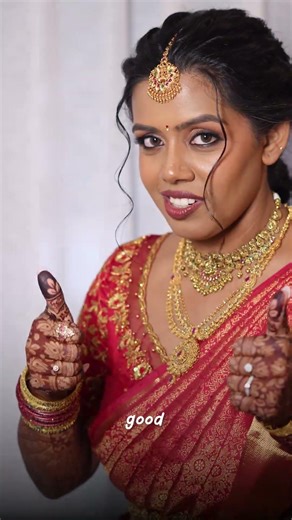 Calm Bride Aayitille !!!!😅 #makeupartist #sujanimakeover #bridalmakeup