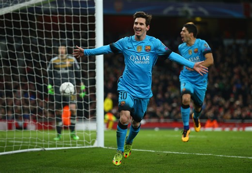 Arsenal vs. Barcelona 2016: VIDEO Highlights, Live Score Updates From Champions League Round Of 16 First Leg
