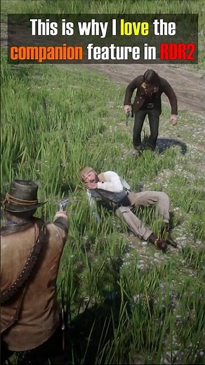 This is why I love the companion feature in RDR2!