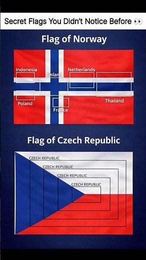 Secret Flags You Didn’t Notice Before 👀🚩