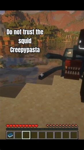 Do Not Trust the SQUID Horror Creepypasta(MIMIC)#minecraft #fyp #tiktok #mods#scary