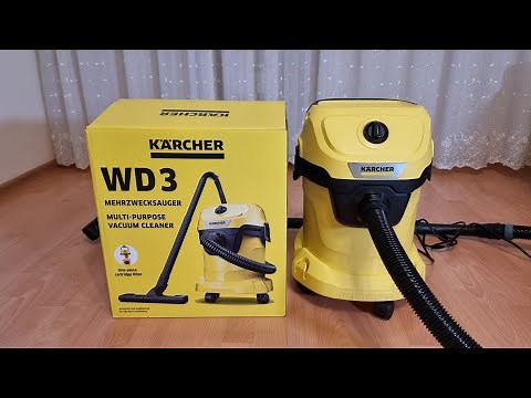 KARCHER WD3 Review and Unboxing | A must-have in any household