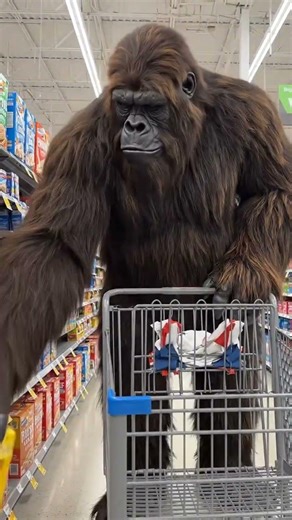 Why is big foot at Walmart