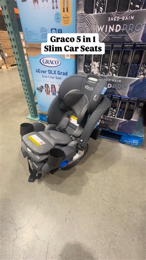 Cozy Nests on Instagram: "Graco 4Ever DLX Grad 5-in-1 Car Seat 🚗✨ ✨ Features: • 👶➡️🧒 5-in-1 design that transitions as your child grows • 🔒 Easy, secure installation • 📏 Slim profile to save back seat space • 🛡️ Built for long term safety and everyday use • 🧼 Easy to clean materials 💰 $279.99 in warehouse at Costco 👉 FOLLOW for daily Costco finds! #CostcoFinds #CostcoBaby #CarSeat #ParentingFinds #BabyGear CostcoDeals"