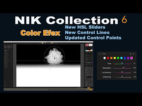 NIK COLLECTION 6 (Color Efex Updated with HSL Sliders, Control Lines and Control Points) Plus TIPS