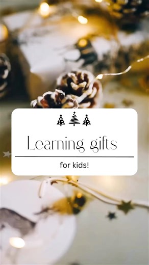 Learning gifts for kids! Let’s break them down! ⬇️ 🍕Build-a-Slice Pizza Cart: Allows tiny pretend business owners to open a pizza cart with everything they would need! They can ring the bell to hear their customers orders to fix up and bake. This pizza cart is for ages 3 years and helps introduce them to colors, shapes and food names. 🫖 Rainbow Tea for Two: Make tea parties magical with this light-up tea pot set! This set comes with a platter & 6 cakes, 2 cups and the rainbow tea pot. Littles 