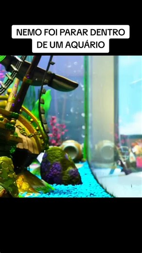 Nemo e suas aventuras no aquário