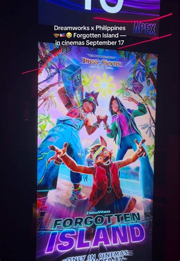Cracked up so much 🤣 An absolute cinema DreamWorks is bringing Filipino mythology and culture to the big screen with Forgotten Island — in cinemas September 17 🎬 Best friends Jo and Raissa are pulled through a portal onto an island of creatures from Filipino folklore, and have to find their way home before they forget each other. 🇵🇭 It’s so special seeing our traditions and stories in cinema 🥹 Learnt a lot, and we can’t wait for the world to as well 🤍 The Cast too?! Liza Soberano Dave Fran