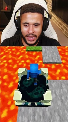 I explored Minecraft while small #shorts