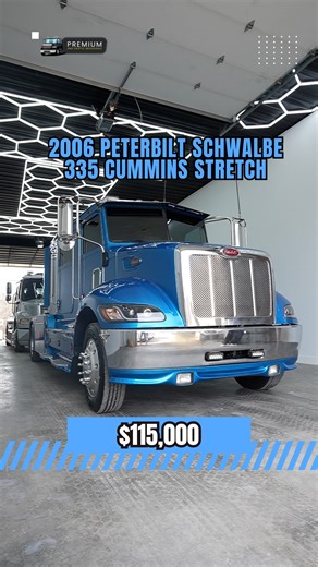 IT WAS WHAT???.... The 06 PETERBILT SCHWALBE 335 CUMMINS STRETCH 🔥💙 ***Priced at $115,000*** HIGHLY DESIRABLE 8.3 CUMMINS 330HP ALLISON 3060 AUTOMATIC 6 SPEED 228K ORIGINAL MILES WELL MAINTAINED AND TAKEN CARE OF SEATS 7 PEOPLE IN COMFORT MECHANICALLY GREAT HUGE AMOUNT OF ROOM IN THE BACK | Premium and Exotic Wholesale, LLC