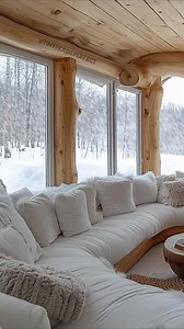 26K views · 195 reactions | Cozy winter cabin with a dreamy fireplace...