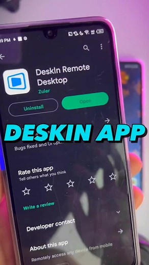 Control Any Android Device Remotely with DeskIn App