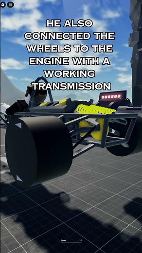 This is IMPOSSIBLE in plane crazy! #roblox #planecrazy #mechanical #engine #engineering #suspension