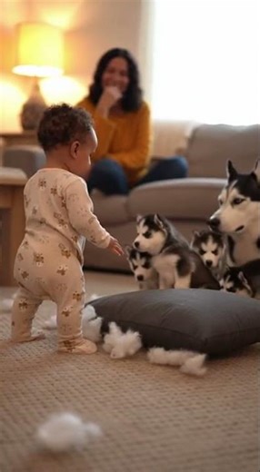 A Playful Pillow Mess Turns Into a Family Laugh Out Loud Moment #funny #familytime #pillowfight