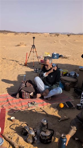 4 comments | Our first desert supper with Bedouin guide Faisal, whose...