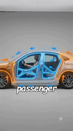 Why Modern Cars Crumple Instead of Staying Strong 🚗 | A crumpled car can actually save your life 🤯