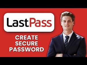 NEW! How to Create Secure Password with LastPass (2025) 🔐 | Protect Accounts & Boost Security