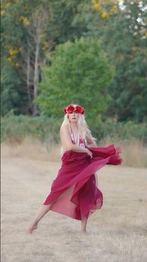 Fashion Catwalk in Ballet Dancing style by Catherine in Black dress part 12