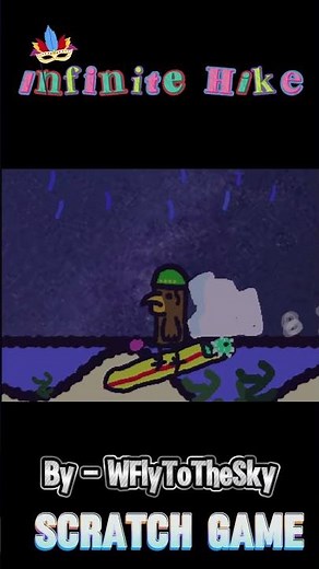 Infinite Hike By WFlyToTheSky Scratch Game Side Scroller Adventure
