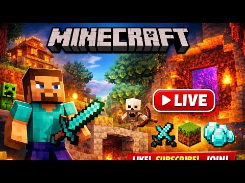 SPIDY GAMERZ back for play minecraft survival