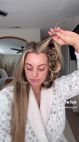 90s Bombshell Curls Tutorial for Big Voluminous Hair