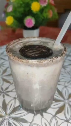 Oreo Milkshake Recipe 😍 | 2 Min Creamy Oreo Shake at Home #shorts #oreoshake #summerdrink