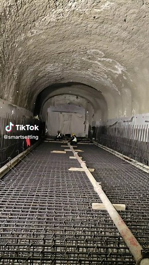 Making a tunnel 💥 #engineering #professional