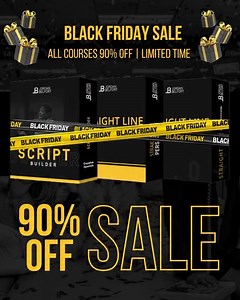 This Black Friday, I wanted to do something huge. (link to 90% off all courses in my bio) Every year I hear from people who are hungry to level up their sales skills, sharpen their communication, and take full control of their financial future. The fact that so many of you trust me to guide you on that journey means more than you know. So to give back in the biggest way possible, I’m doing something I’ve never done before. For a very limited time, I’m dropping prices by 90 percent on every singl