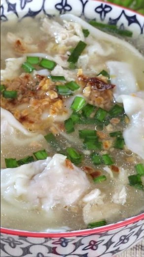 PANCIT MOLO recipe