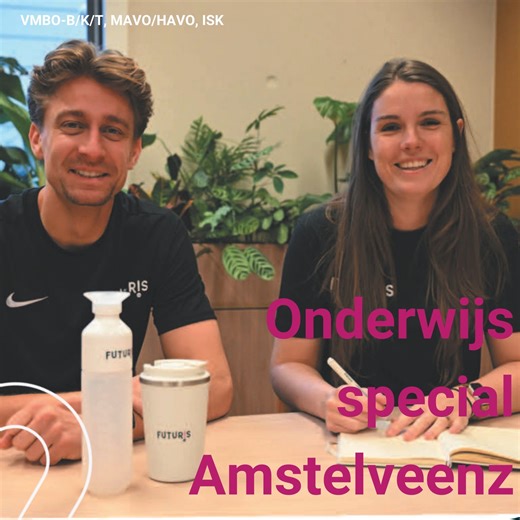 Futuris on Instagram: "In de Onderwijsspecial van @amstelveenz staat Futuris centraal. In aflevering 7, De wereld in het klein op Futuris, lees je hoe wij werken vanuit kleinschaligheid, persoonlijke aandacht en een brede blik op de wereld. Het artikel geeft een mooi inkijkje in onze school en laat zien wat Futuris bijzonder maakt voor leerlingen, ouders en medewerkers. Lees het volledige artikel hier: https://lnkd.in/et8C3r8W #onderwijsspecial #futuris #voortgezetonderwijs #amstelveen #onderwij