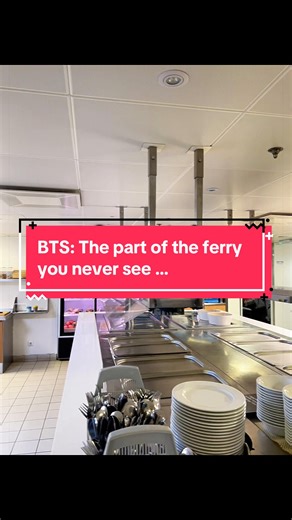Behind every journey? A well-fed and happy crew 🍽️ Welcome to ✨the crew mess ✨ #FerryLife #ShipEats #DFDSTravel