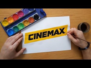 How to draw a CINEMAX logo
