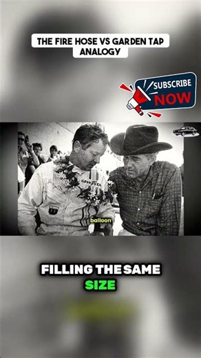 The Fire Hose vs Garden Tap Analogy #automotiveancestry #automotivehistory #nhra #nascar