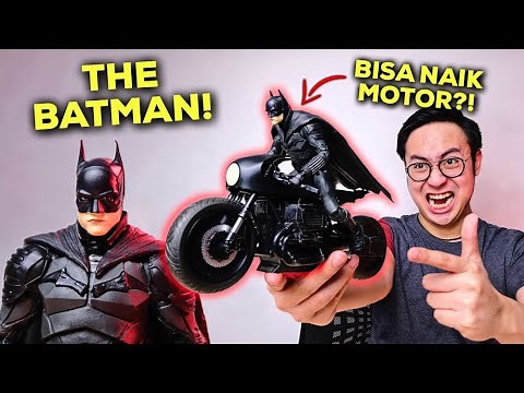 NGE-ROASTING MAINAN BATMAN TERBARU❗️🤢 | THE BATMAN & BATCYCLE MCFARLANE DC MULTIVERSE